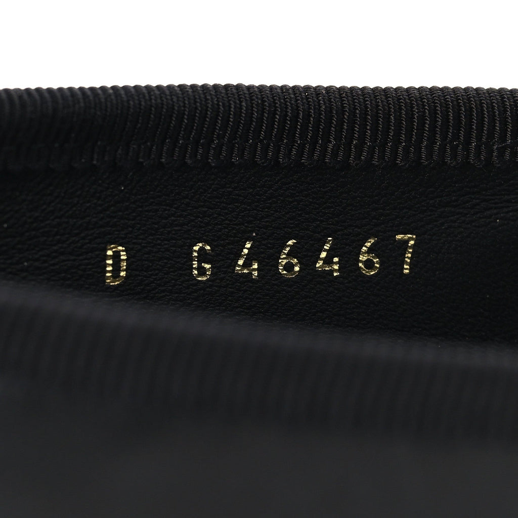 Lambskin Mary Jane Flats 39 Black