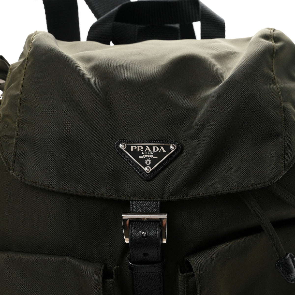Nylon Vela Medium Backpack Mimetico