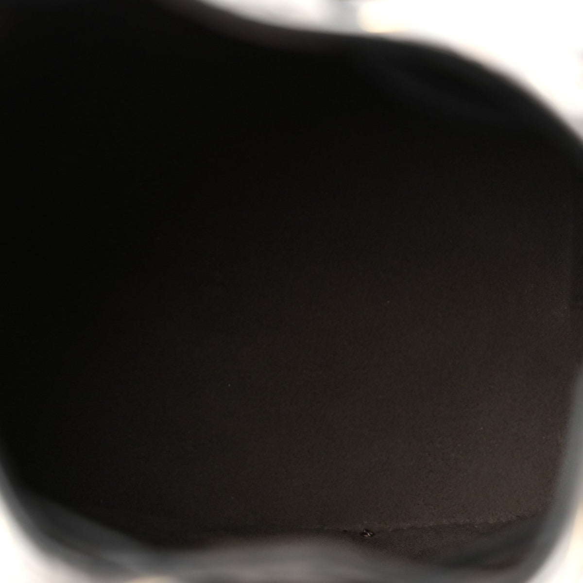Vitello Liberty F is Fendi Bi-Color FF 1974 Embossed Mini Mon Tresor Bucket Bag Maya Black