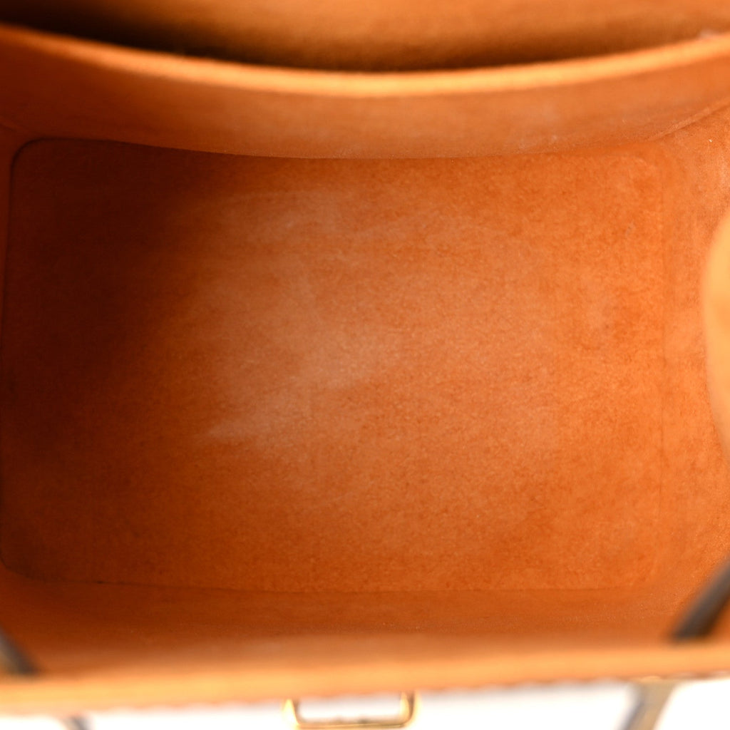 Patent Monogram Hot Springs Backpack Vert Bronze