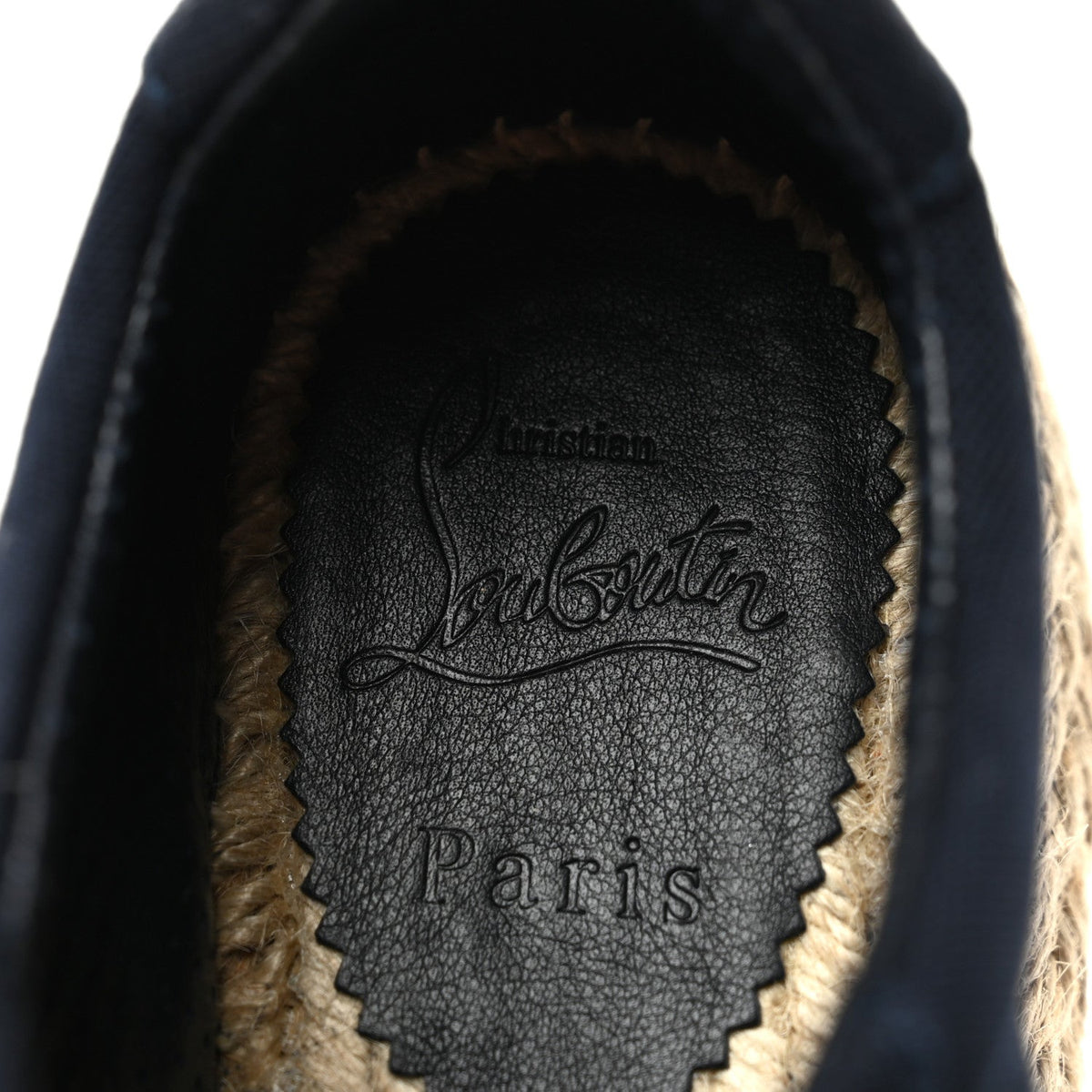 Toile Calfskin Espasneak Flat Sneaker 36 Obscur
