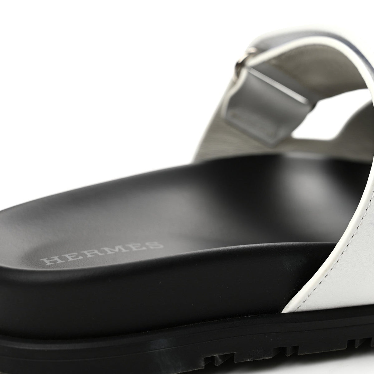 Calfskin Womens Chypre Sandals 39 White