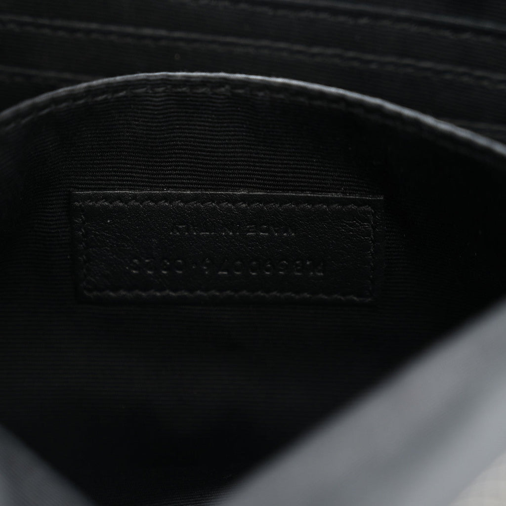 Canvas Monogram Belt Bag Black