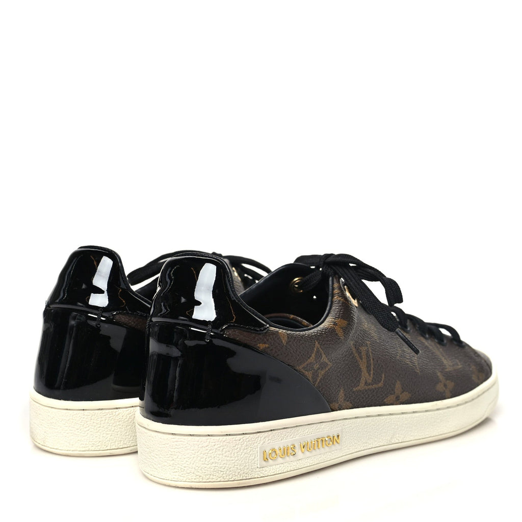 Patent Monogram Frontrow Sneakers 39