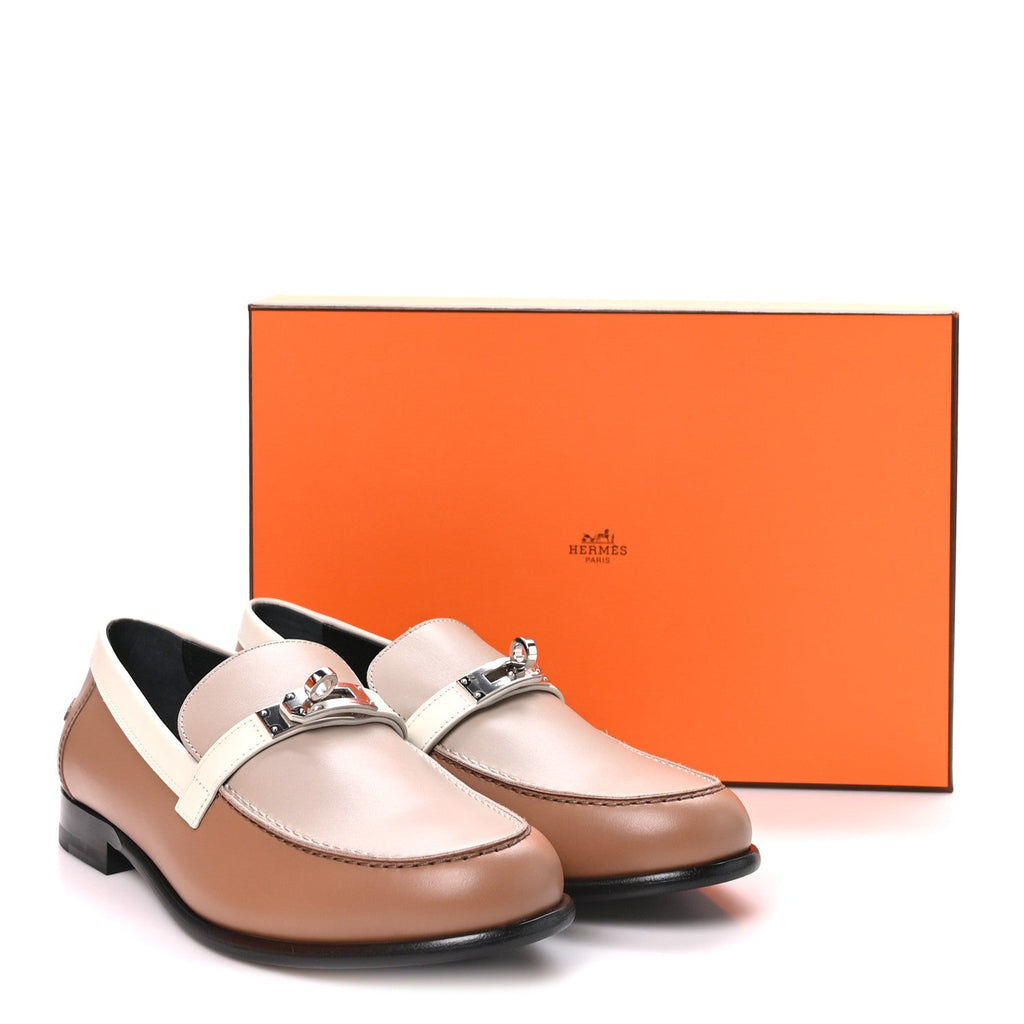 Calfskin Womens Destin Loafers 38.5 Rose Perle