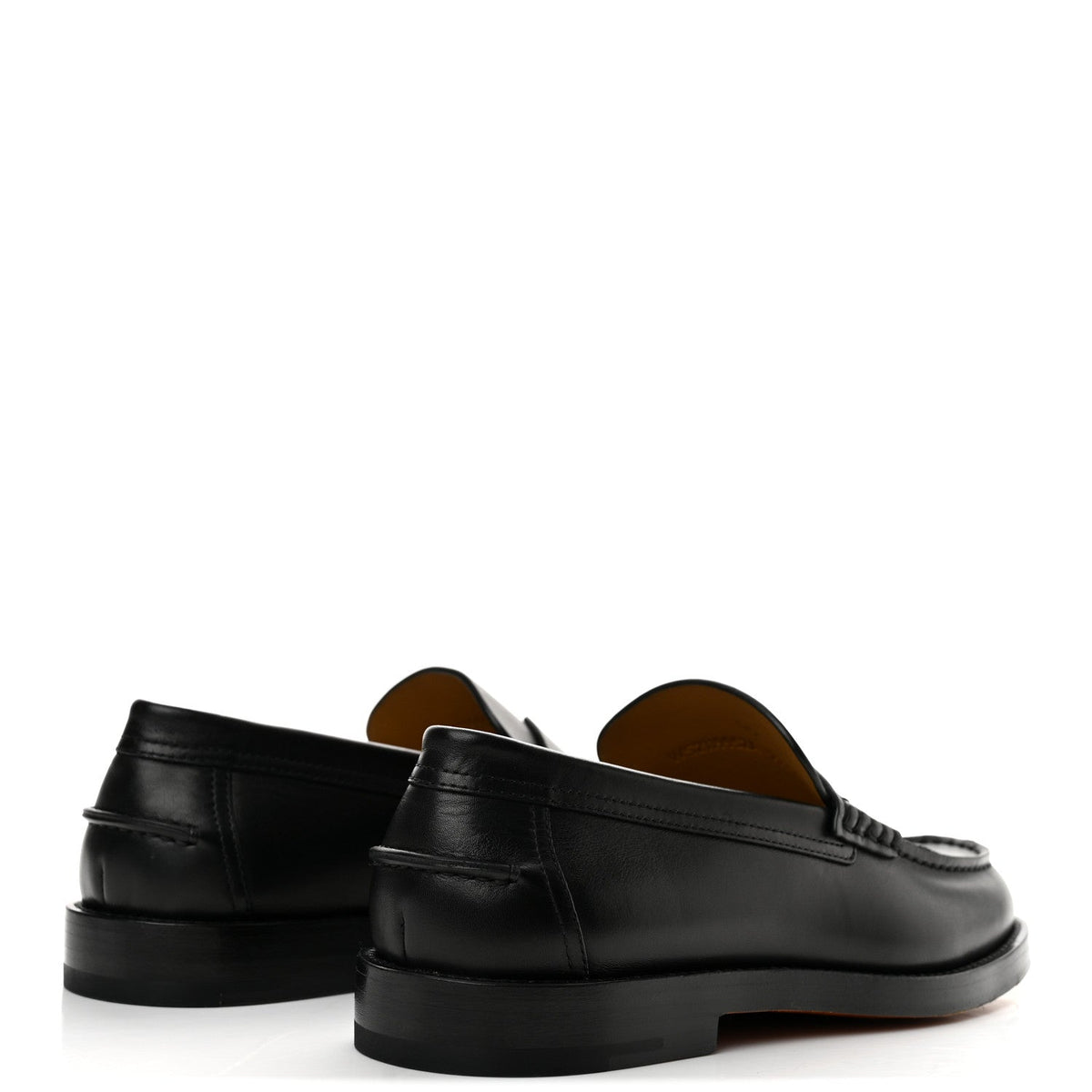 Calfskin Charrette Loafers 40 Black