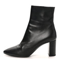 Nappa Vendome Loulou Ankle Zip Boot 39.5 Black
