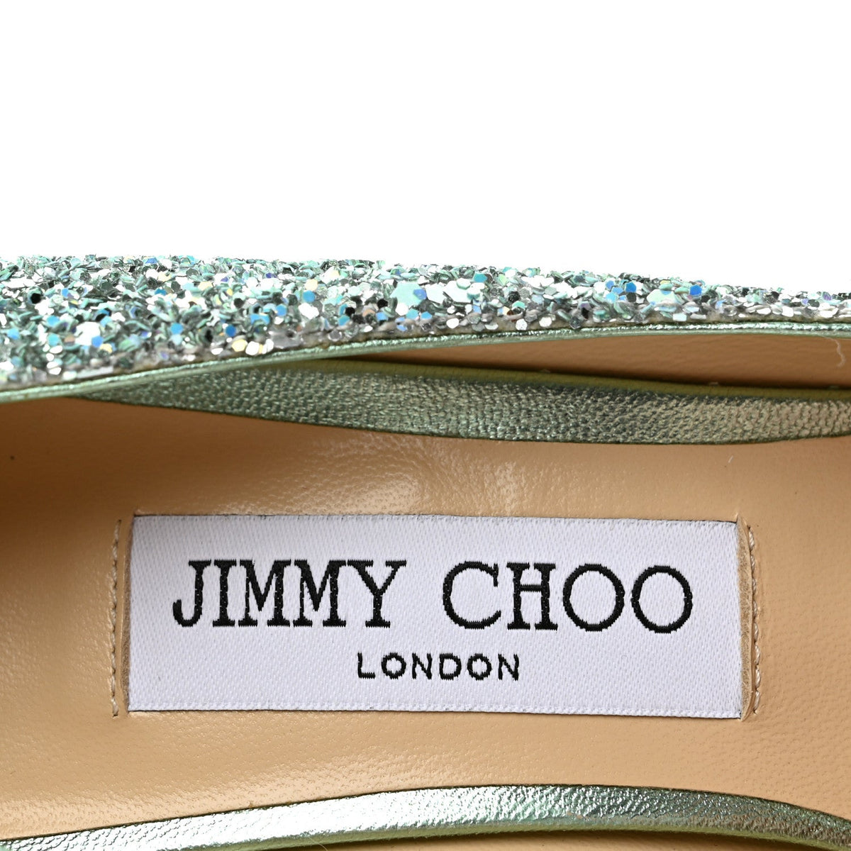 Glitter Pointy Toe Romy 85 Pumps 38 Turquoise