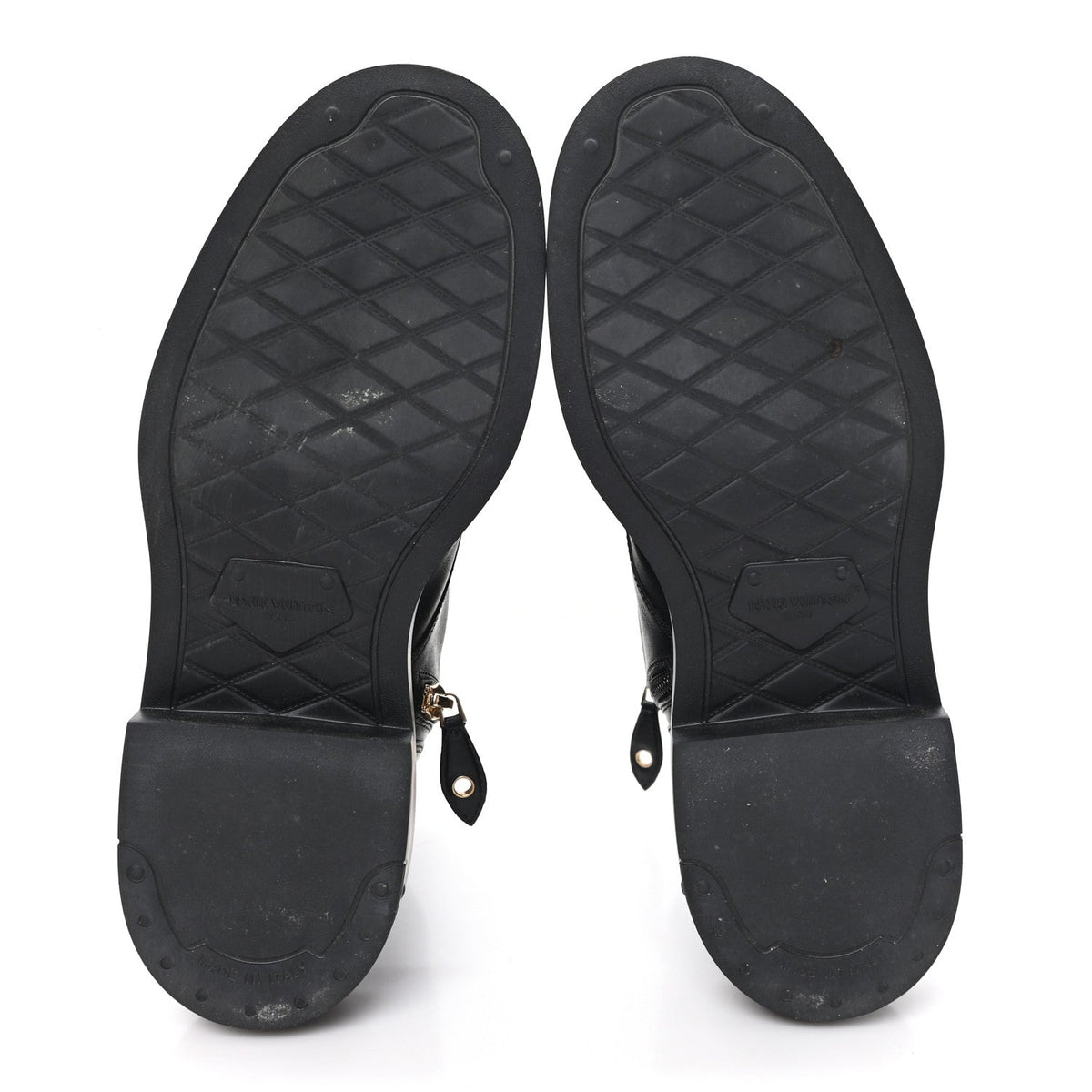 Calfskin Territory Flat Ranger Boots 38 Black