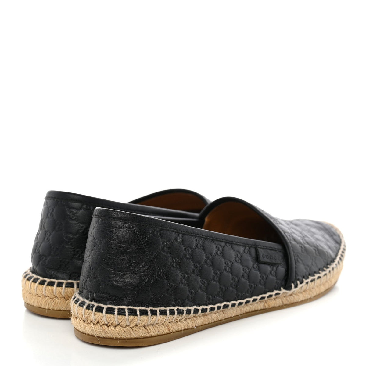 Microguccissima Signature Espadrilles 38.5 Black