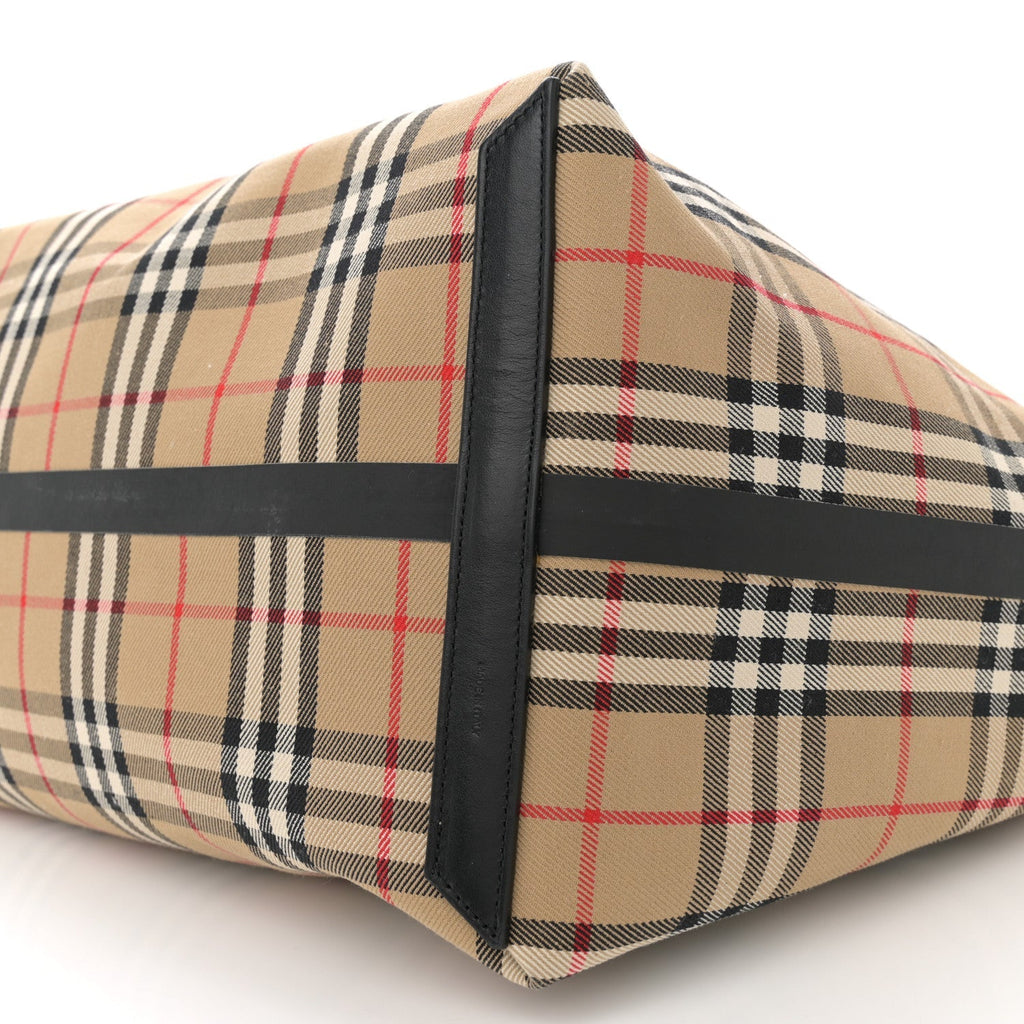 Vintage Check Large Austen Tote Archive Beige