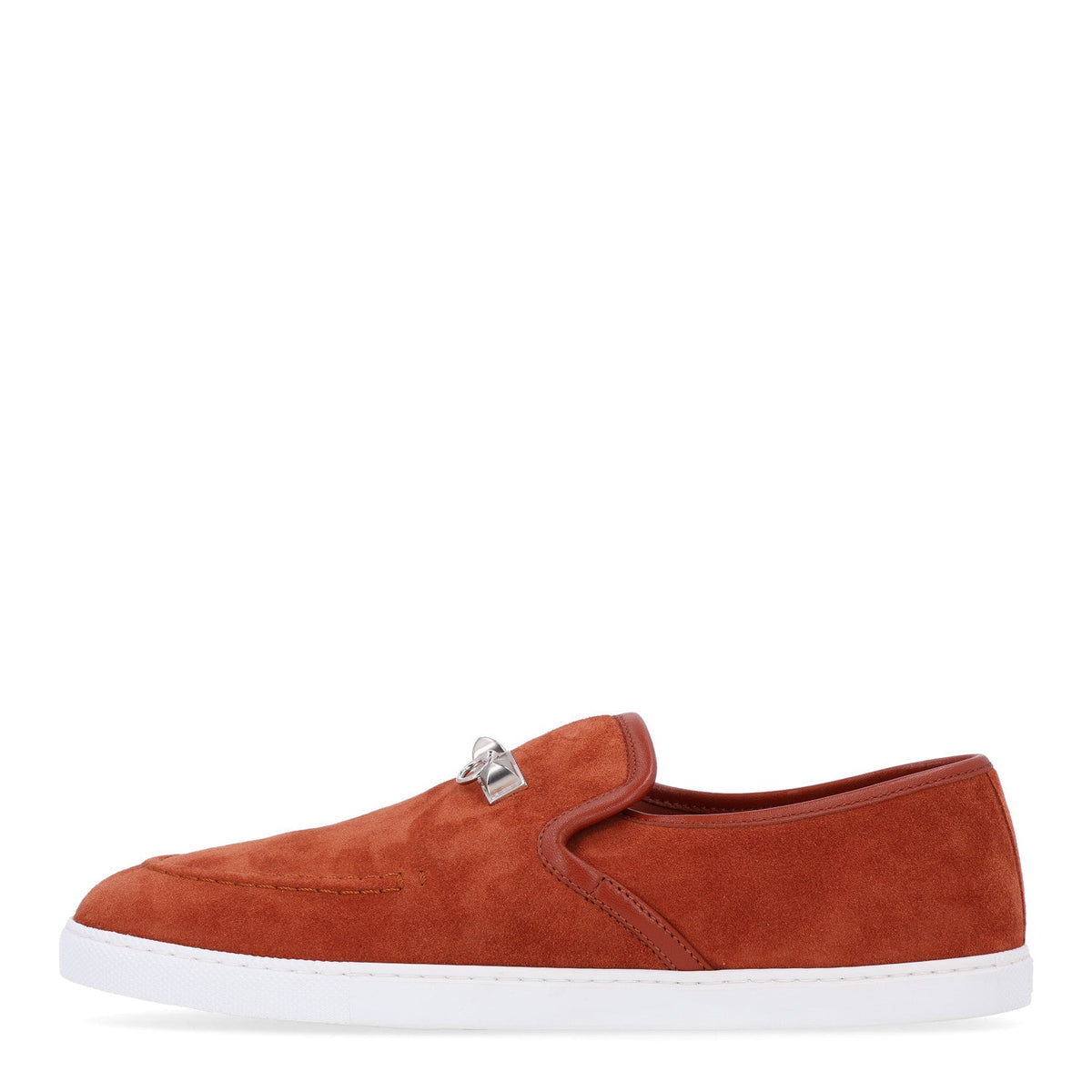Suede Goatskin Nappa Jour Loafers 39 Gold