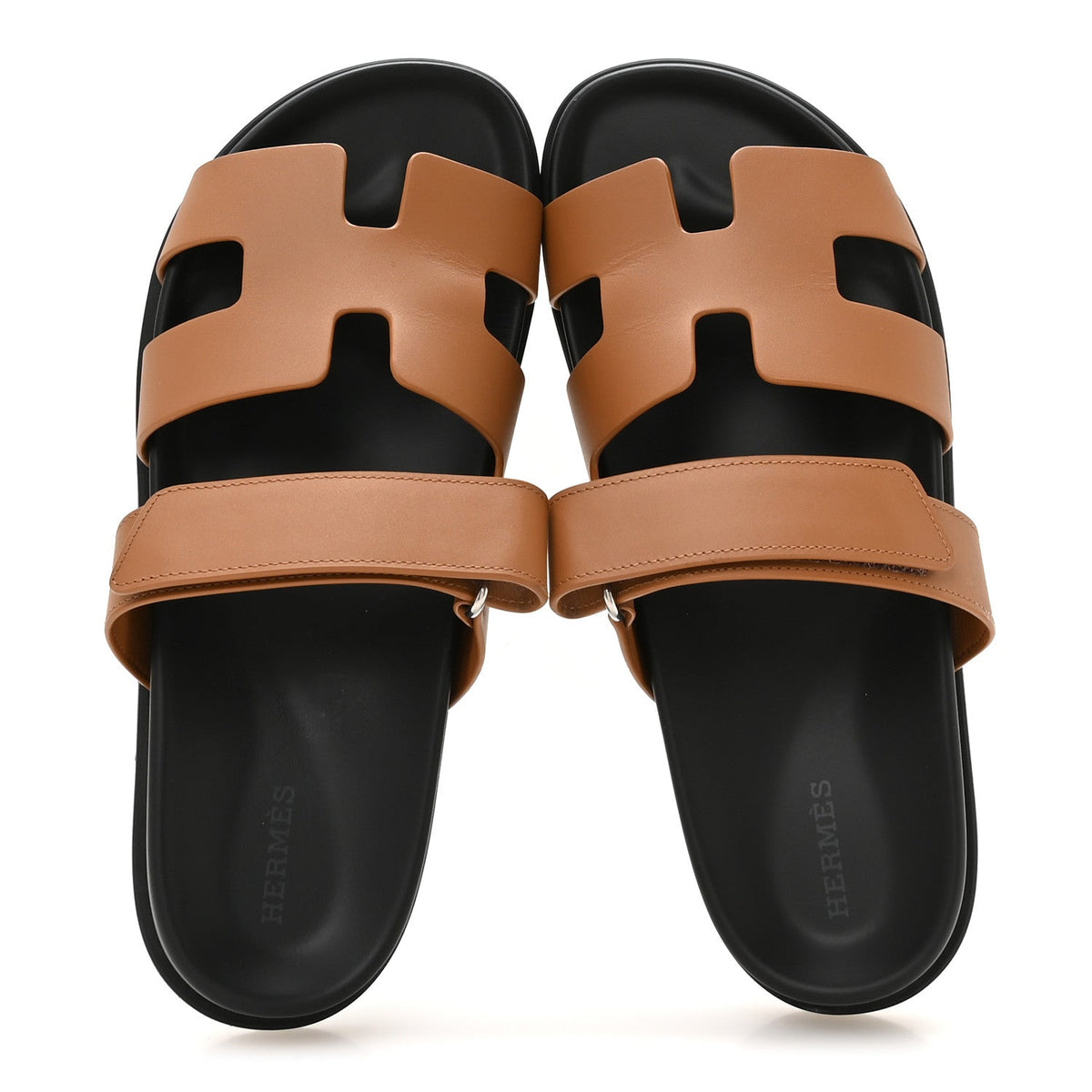 Calfskin Womens Chypre Sandals 40 Naturel