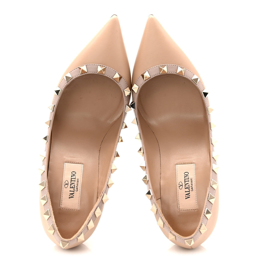 Nappa Rockstud 100mm Pumps 35 Poudre