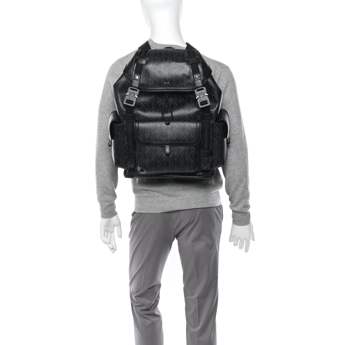Canvas CD Diamond Hit The Road Backpack Black