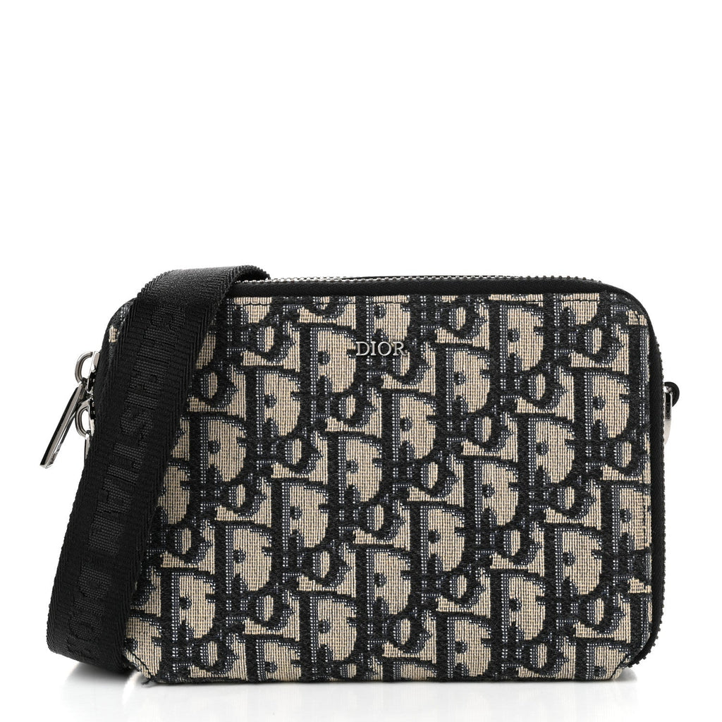 Oblique Pouch Navy Blue