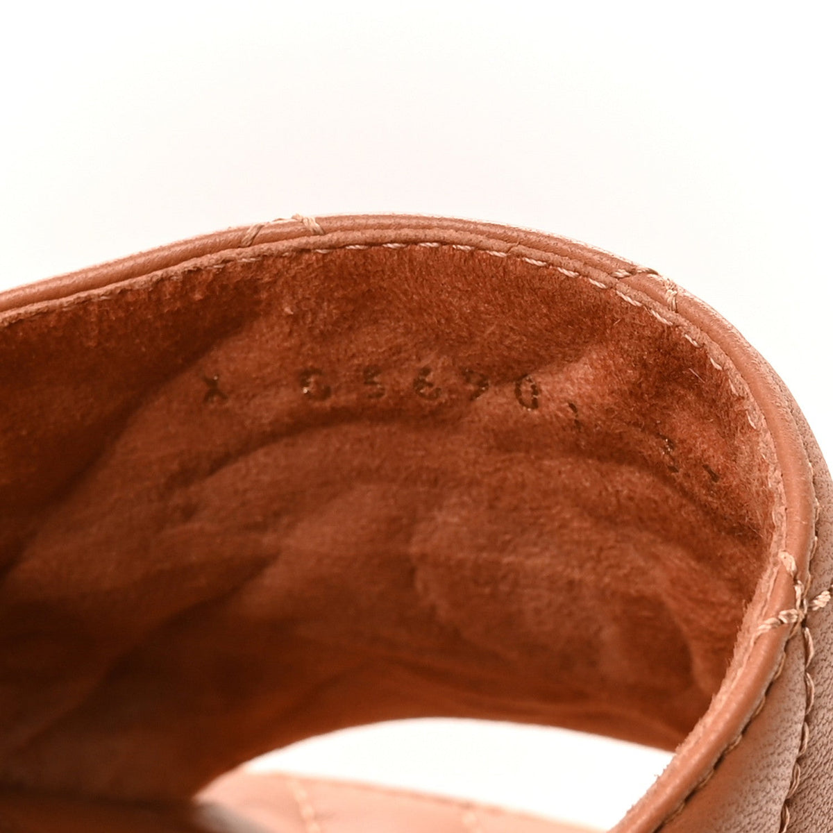 Lambskin Quilted CC Mules Sandals 37 Brown