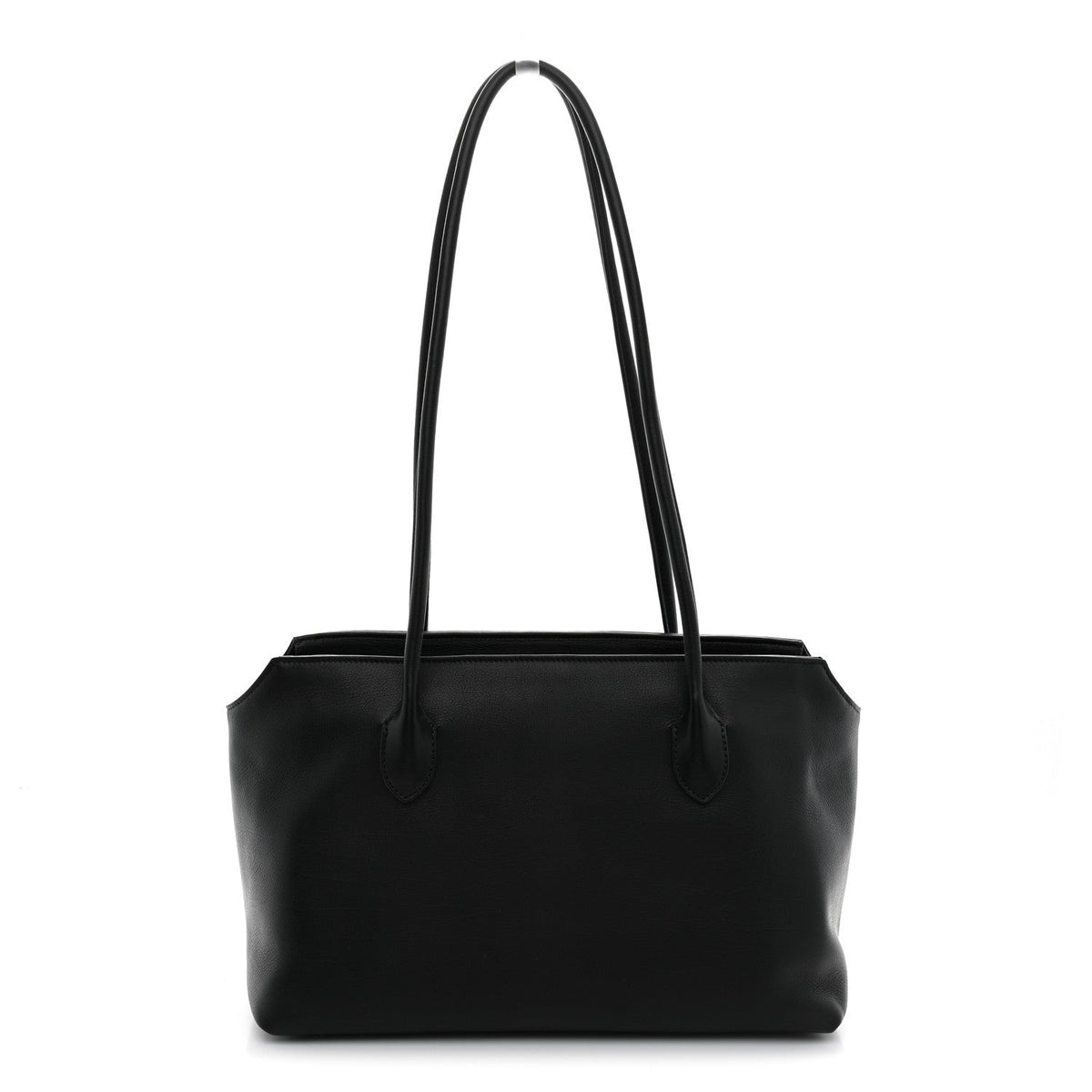 Grained Calfskin Terrasse Bag Black