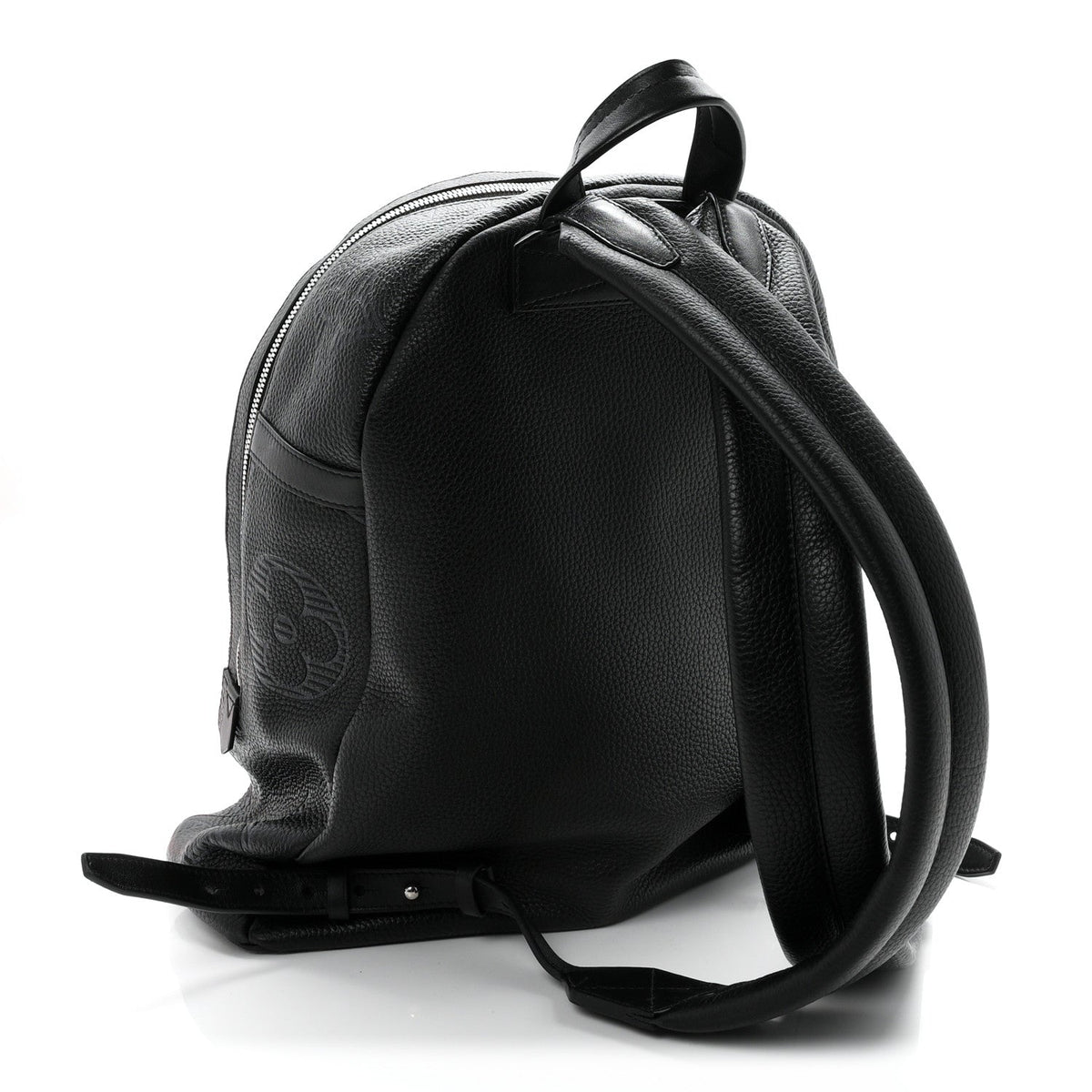 Taurillon Monogram Shadow Armand Backpack Black