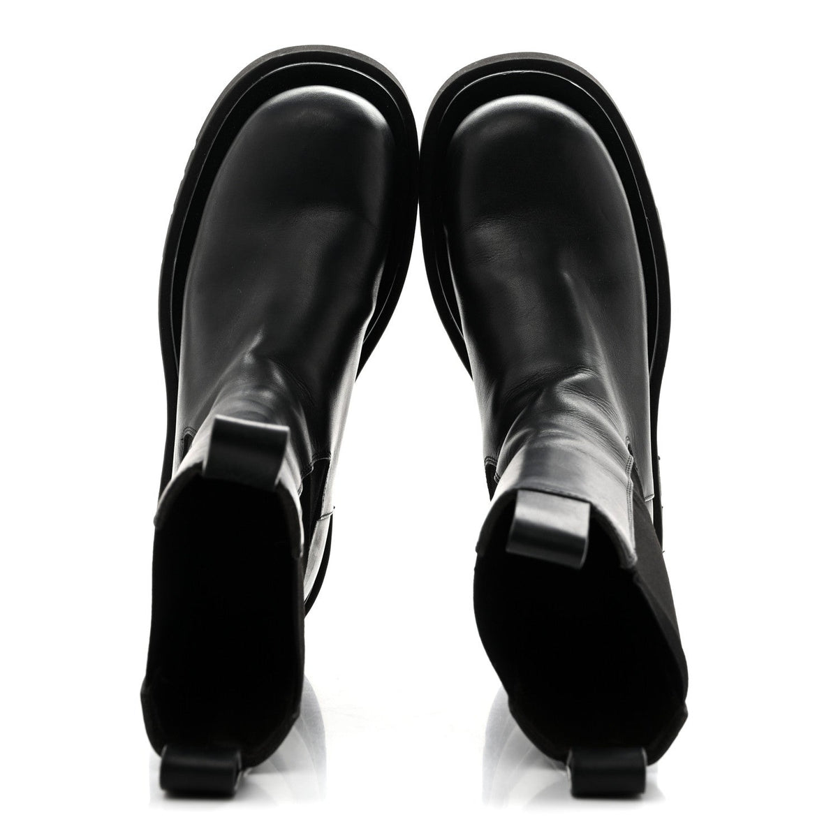 Calfskin The Lug Chelsea 55mm Boots 37.5 Black