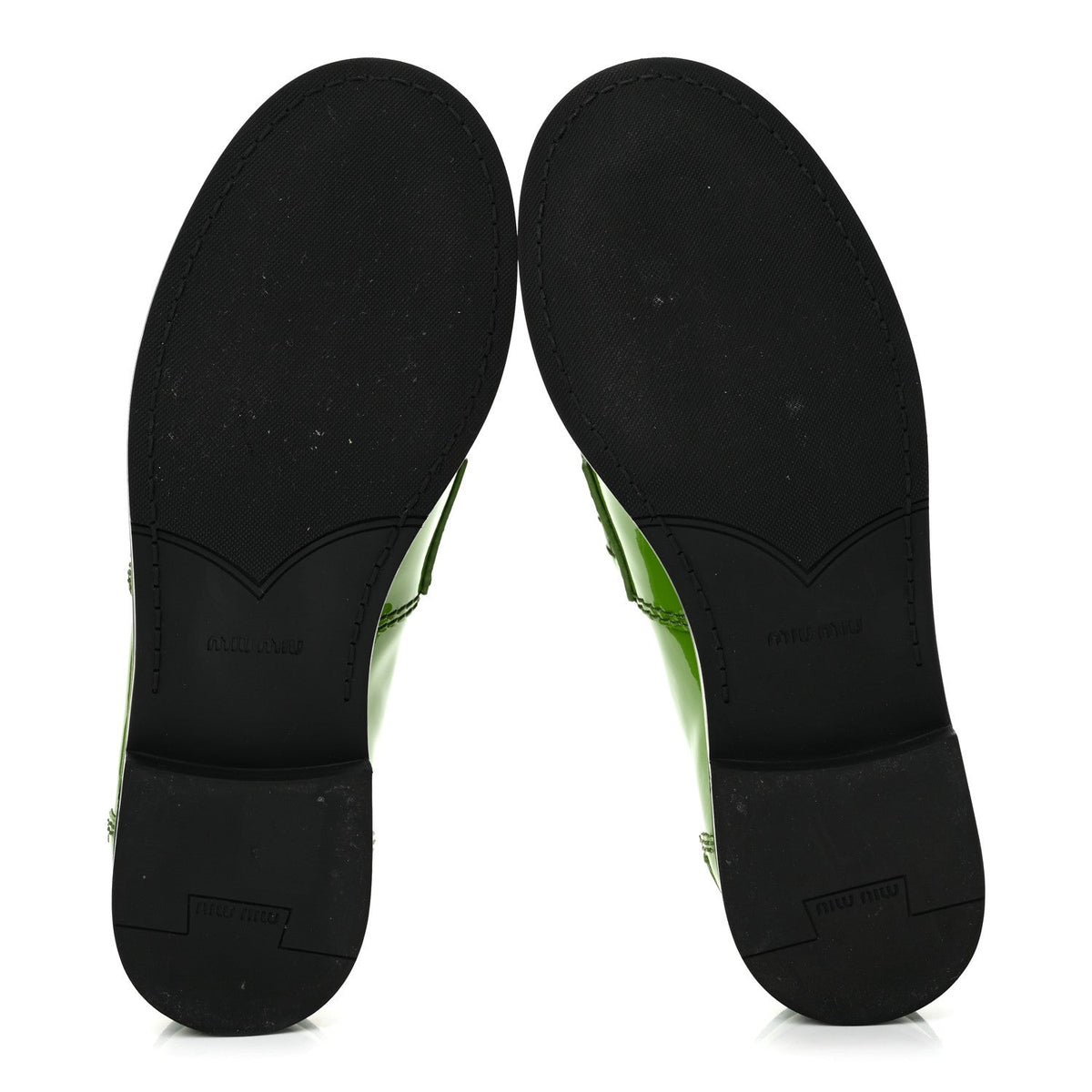 Patent Penny Loafer 37 Apple Green