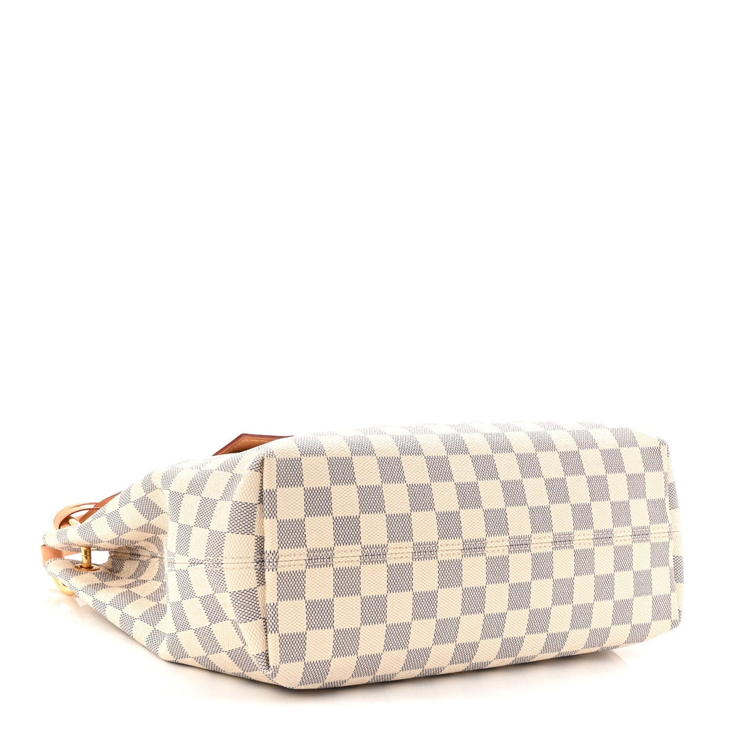 Damier Azur Graceful PM Rose Ballerine