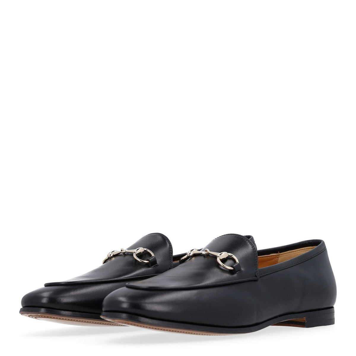 Calfskin Womens Jordaan Loafers 39.5 Black