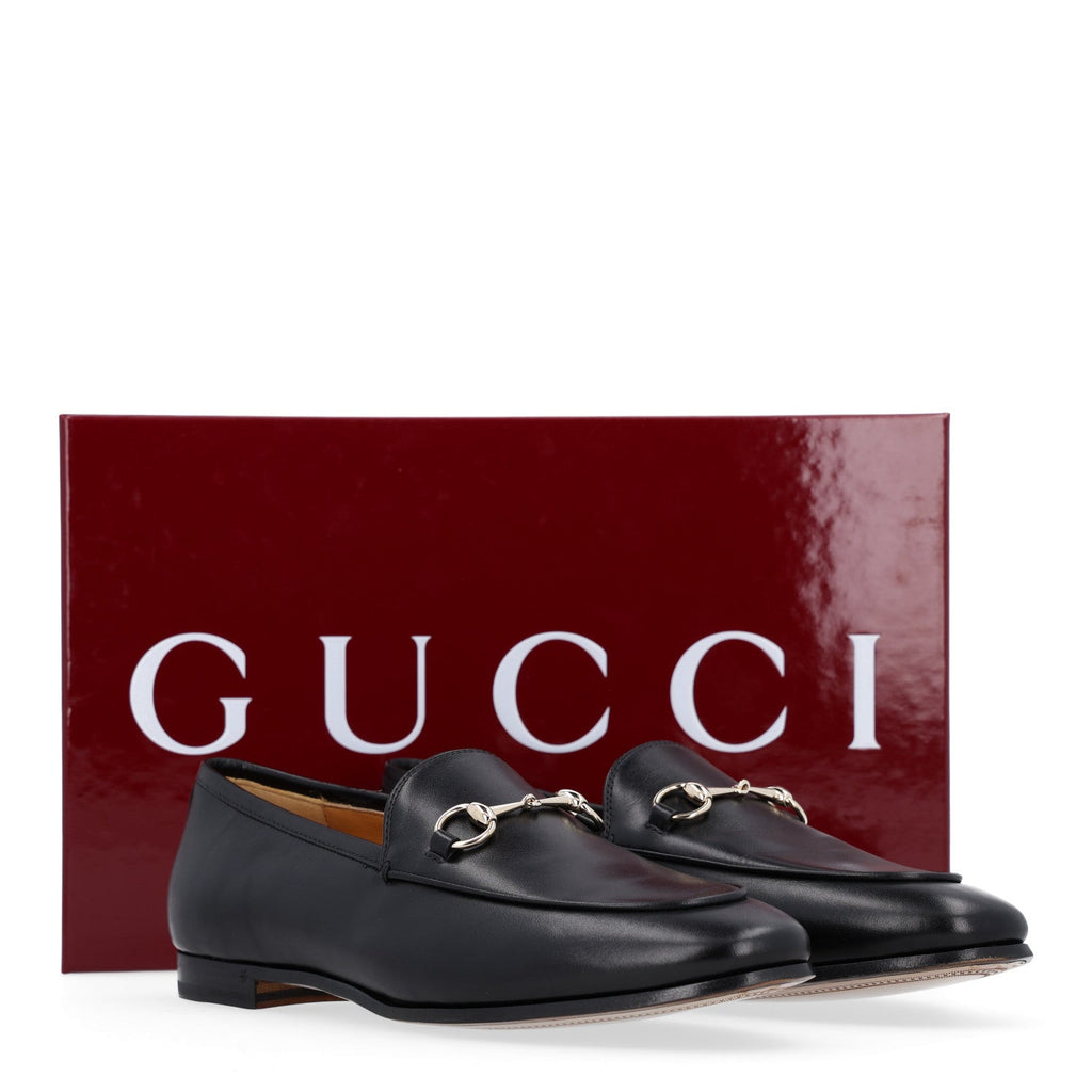 Calfskin Womens Jordaan Loafers 39.5 Black
