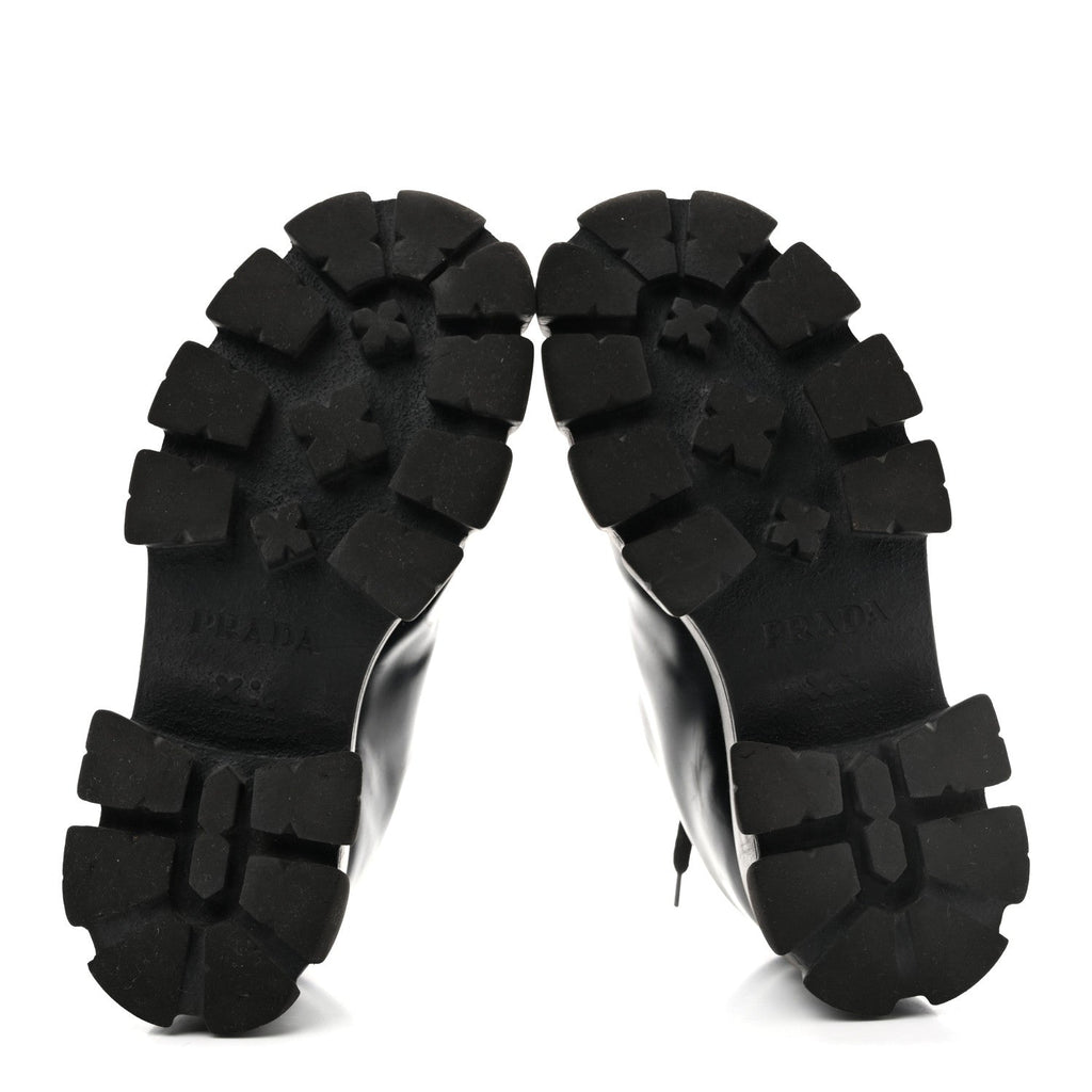 Spazzolato Rois Monolith 55mm Derby Loafers 38 Black