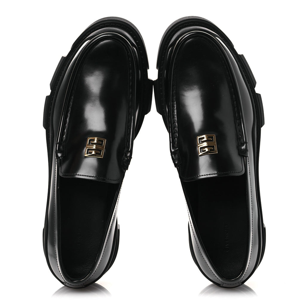 Calfskin Terra Moccassins 40 Black