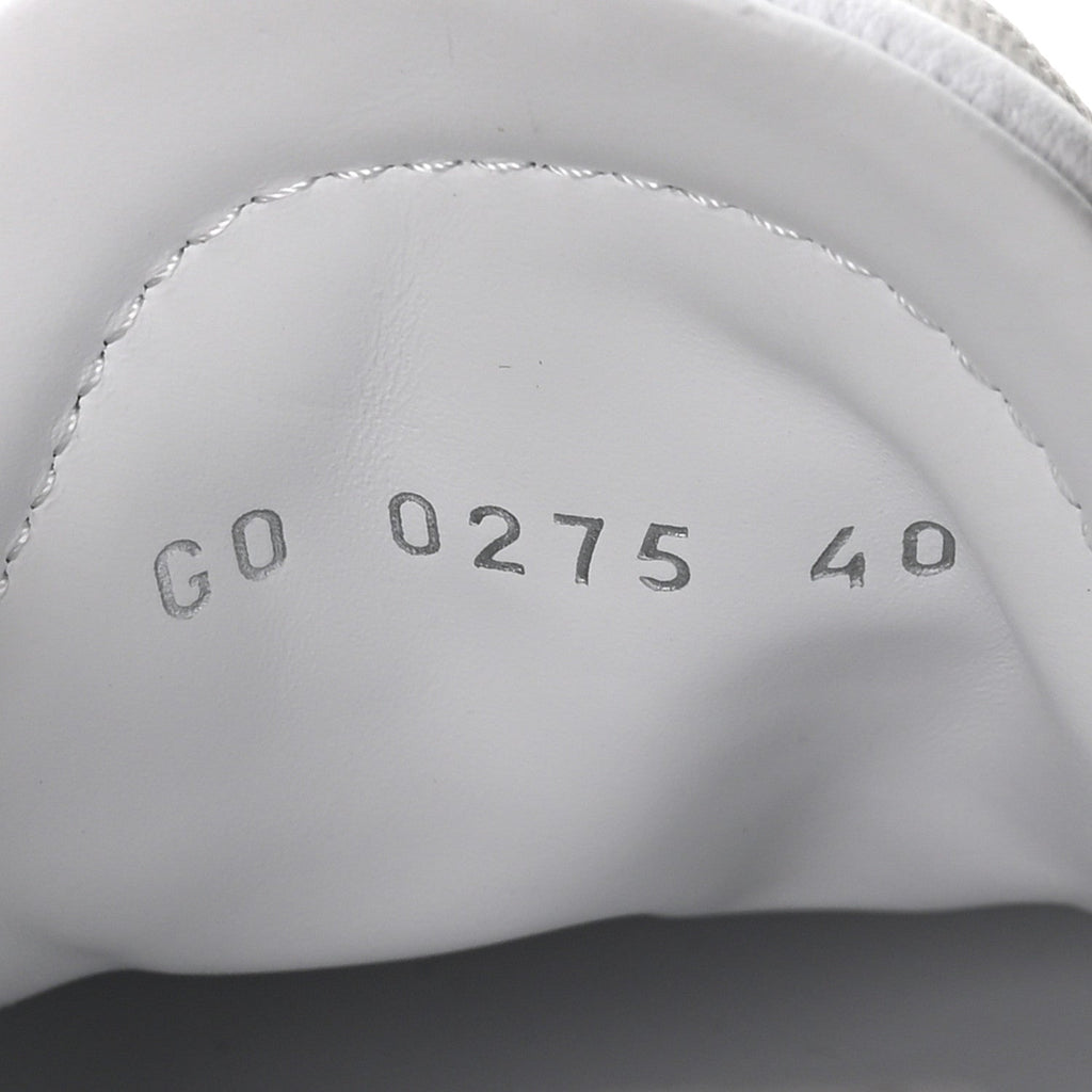 Monogram Calfskin Womens LV Sneakerina 40 White