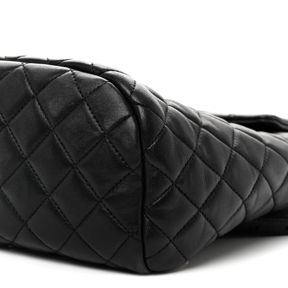 Lambskin Quilted Small Urban Spirit Backpack Black