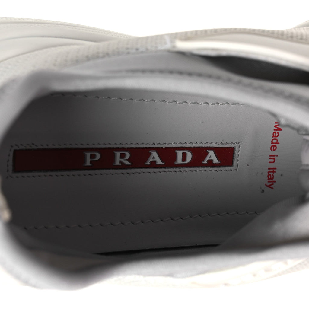 Mesh Neoprene America's Cup 45mm Womens Sneakers 37.5 White Alluminio
