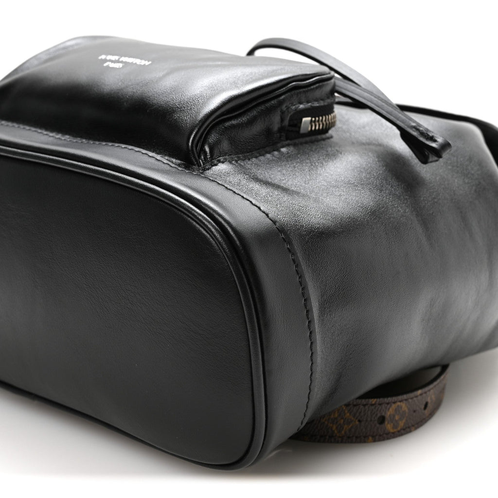 Lambskin Monogram Montsouris Vibe PM Black