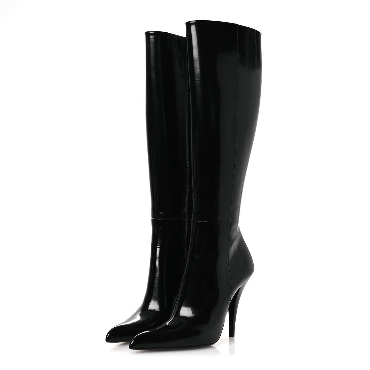 Vitello Marilyn Raven 110 Buba Knee High Boots 37 Black