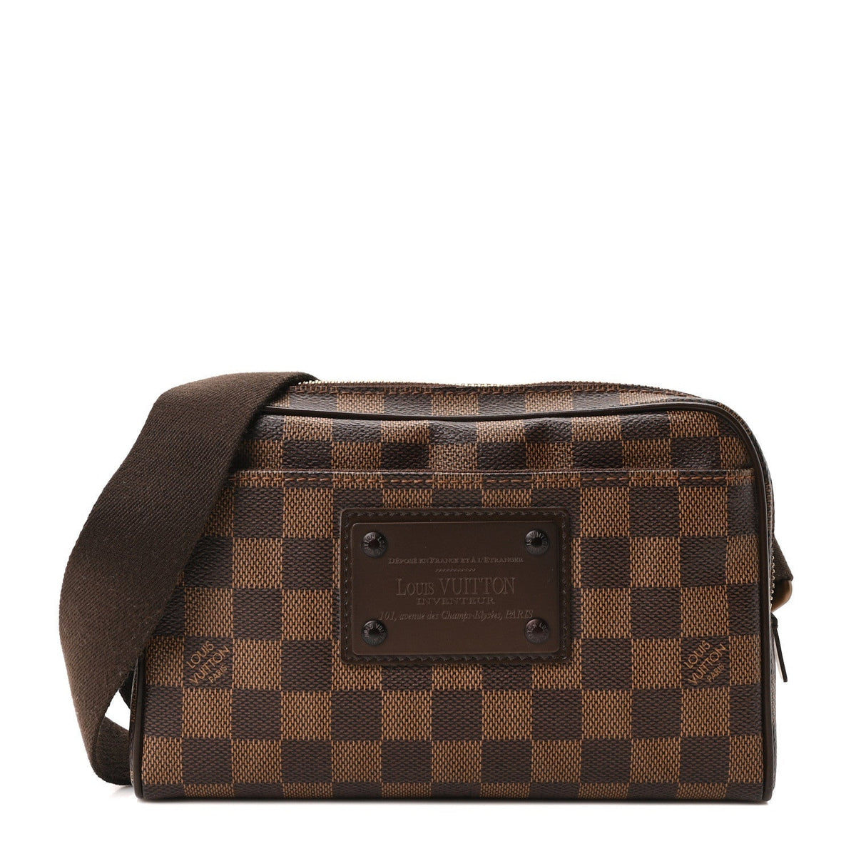 Damier Ebene Brooklyn Bum Bag