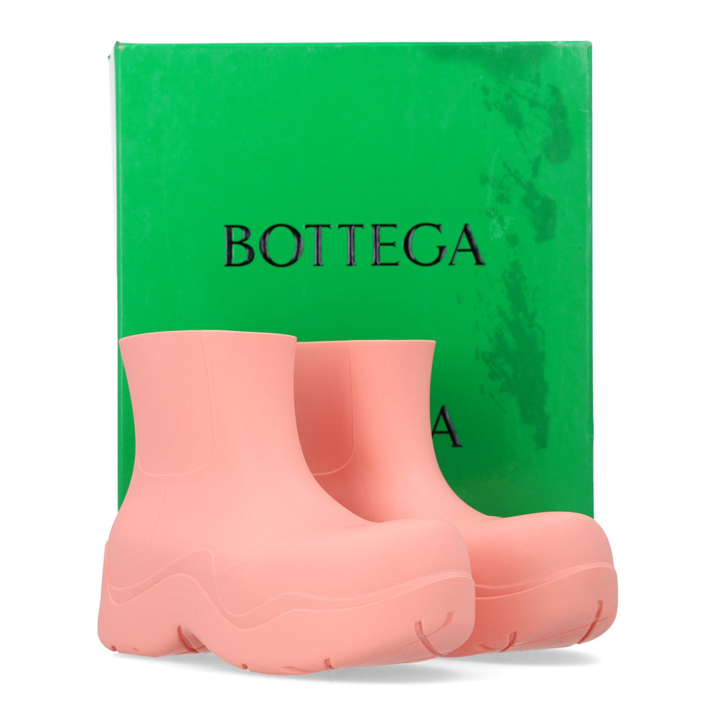 Rubber Puddle Ankle Boots 38 Flamingo
