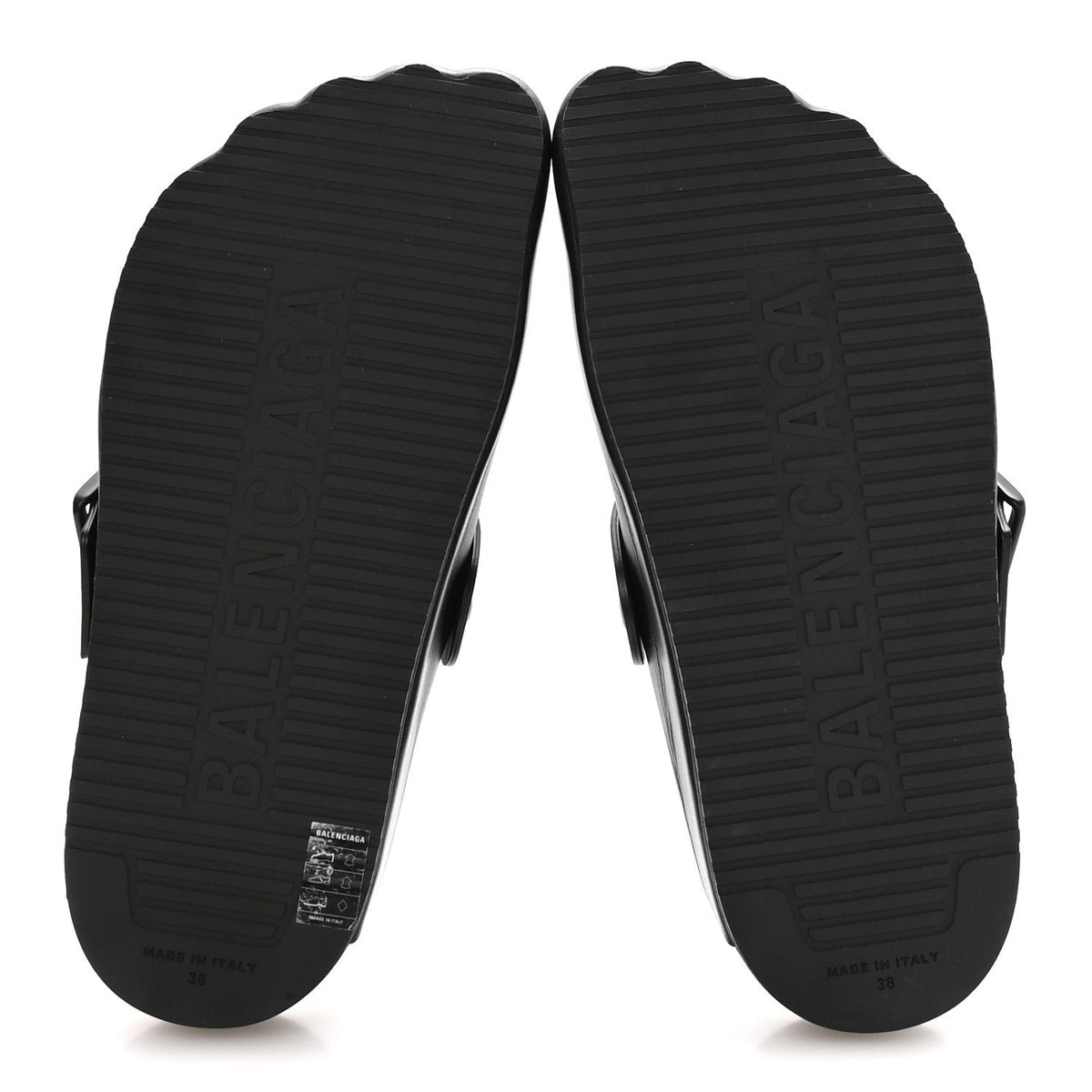 Matte Calfskin Sunday Mules 38 Black