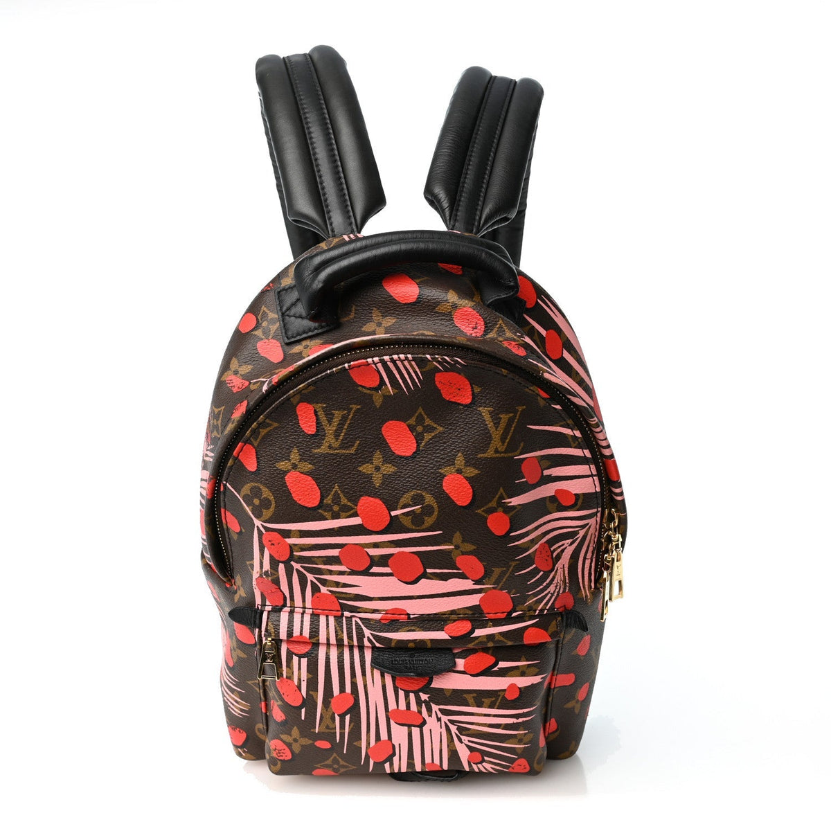 Monogram Jungle Dots Palm Springs Backpack PM Sugar Pink Poppy