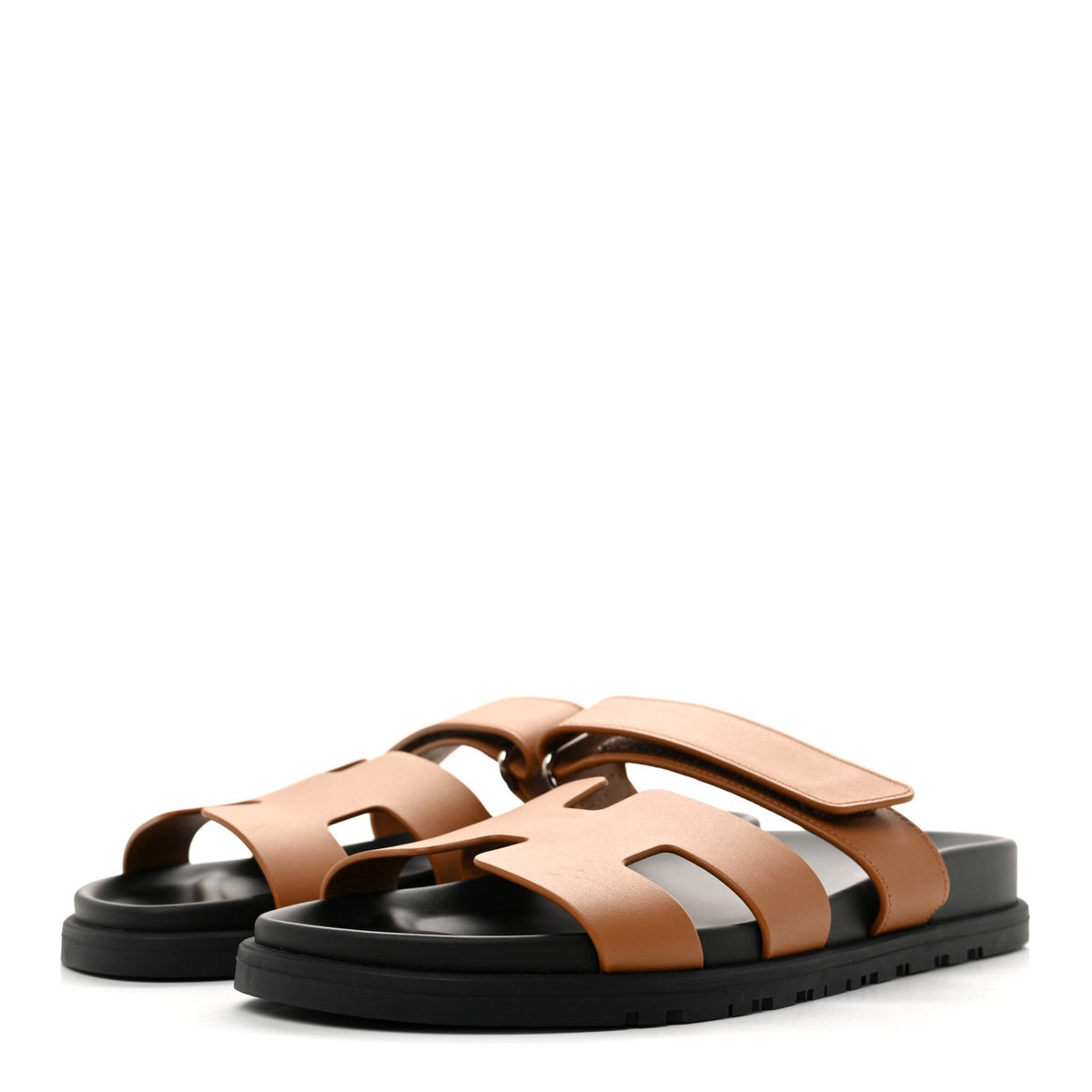 Calfskin Womens Chypre Sandals 39 Naturel