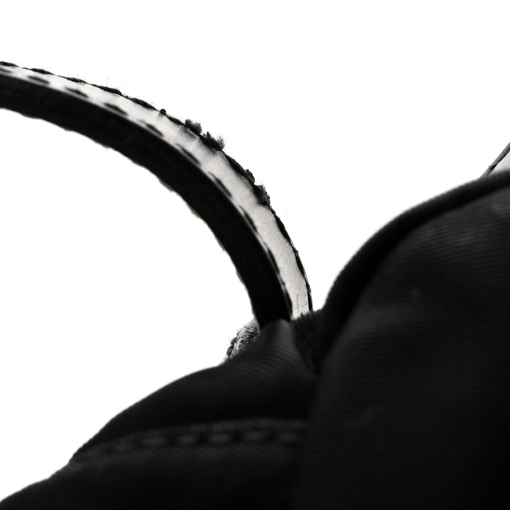 Tessuto Nylon Vela Cinch Backpack Black