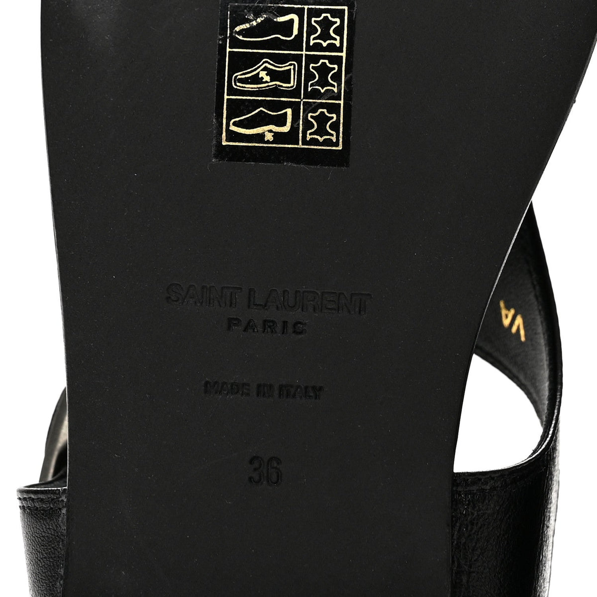 Calfskin Incrociato Denver Monogram Sandals 36 Black