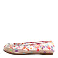 PVC Confetti Printed Tabi Ballerina Flats 37.5 Multicolor