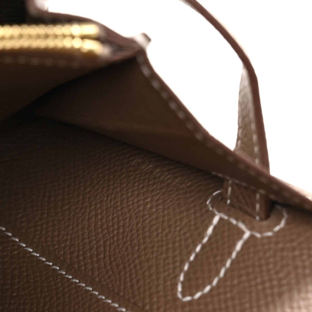 Epsom Kelly Wallet To Go Etoupe