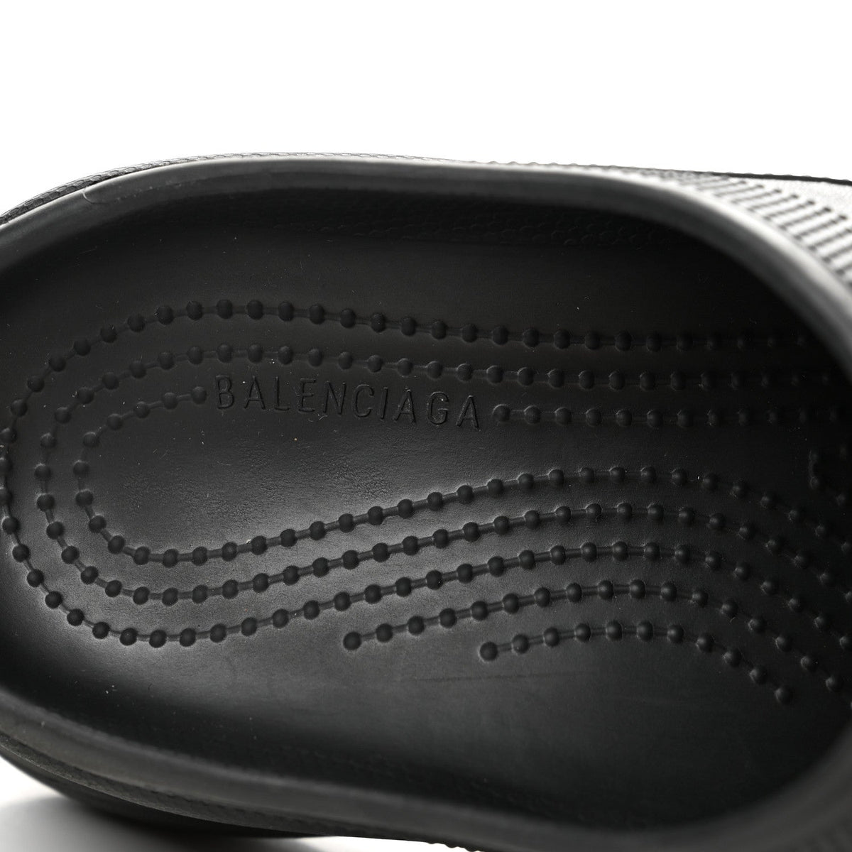 X CROCS Rubber Womens Pool Slides 36 Black
