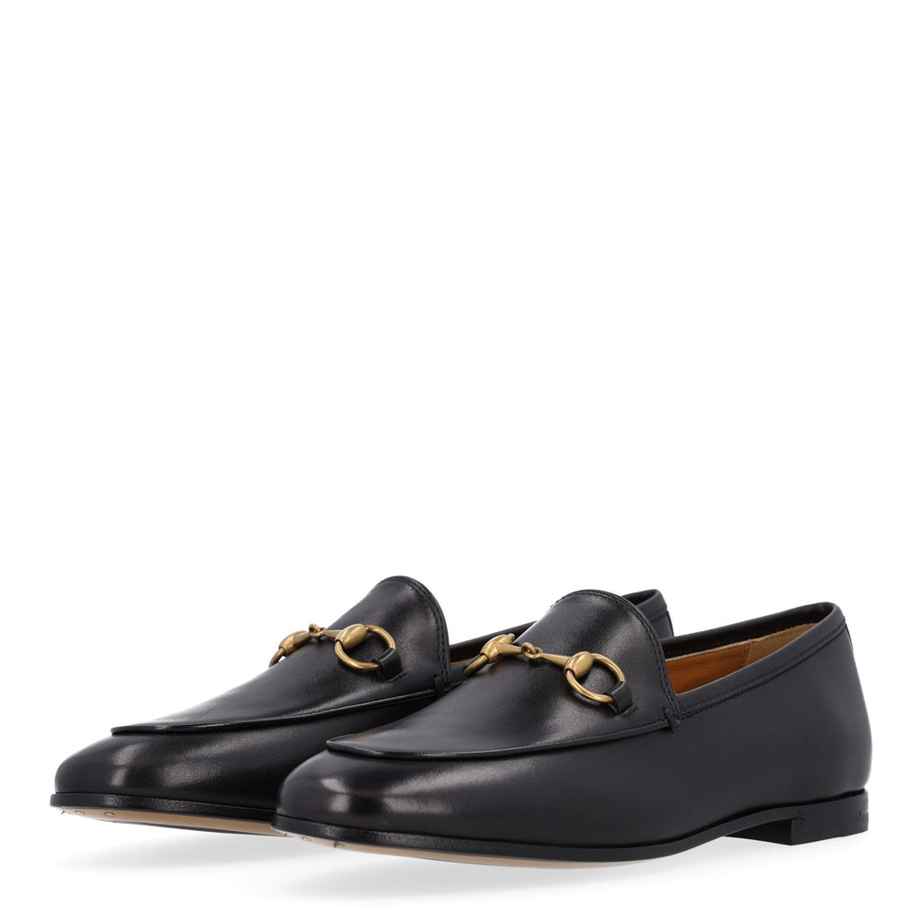Calfskin Womens Jordaan Loafers 35.5 Black