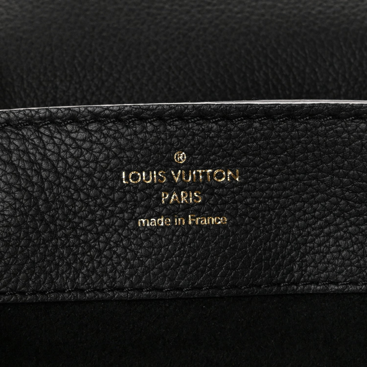Calfskin Lockme Mini Backpack Black