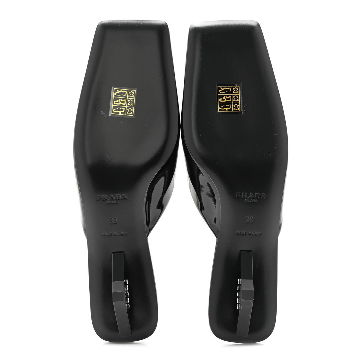 Patent Modellerie Mules 38 Black