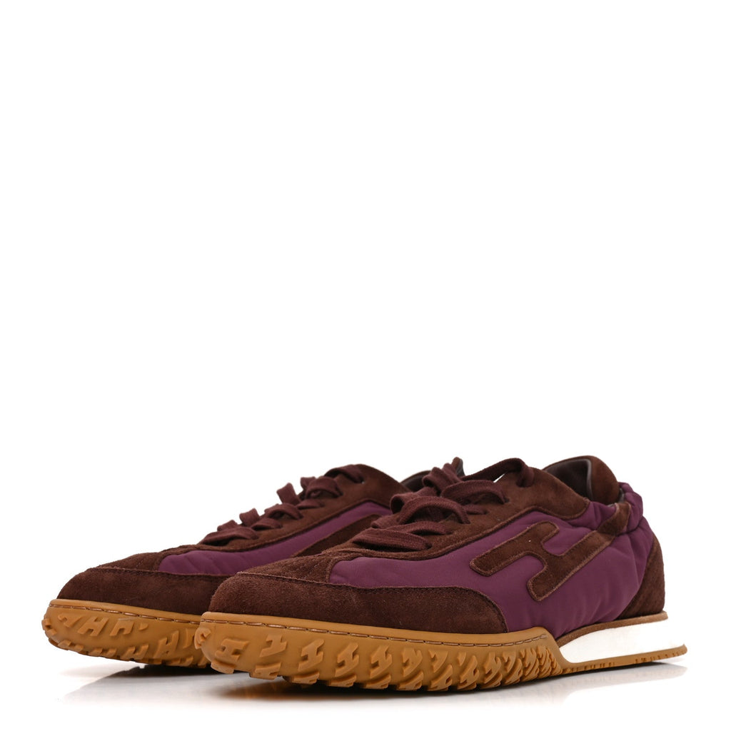 Suede Goatskin Jet Sneakers 37.5 Marron Palissandre