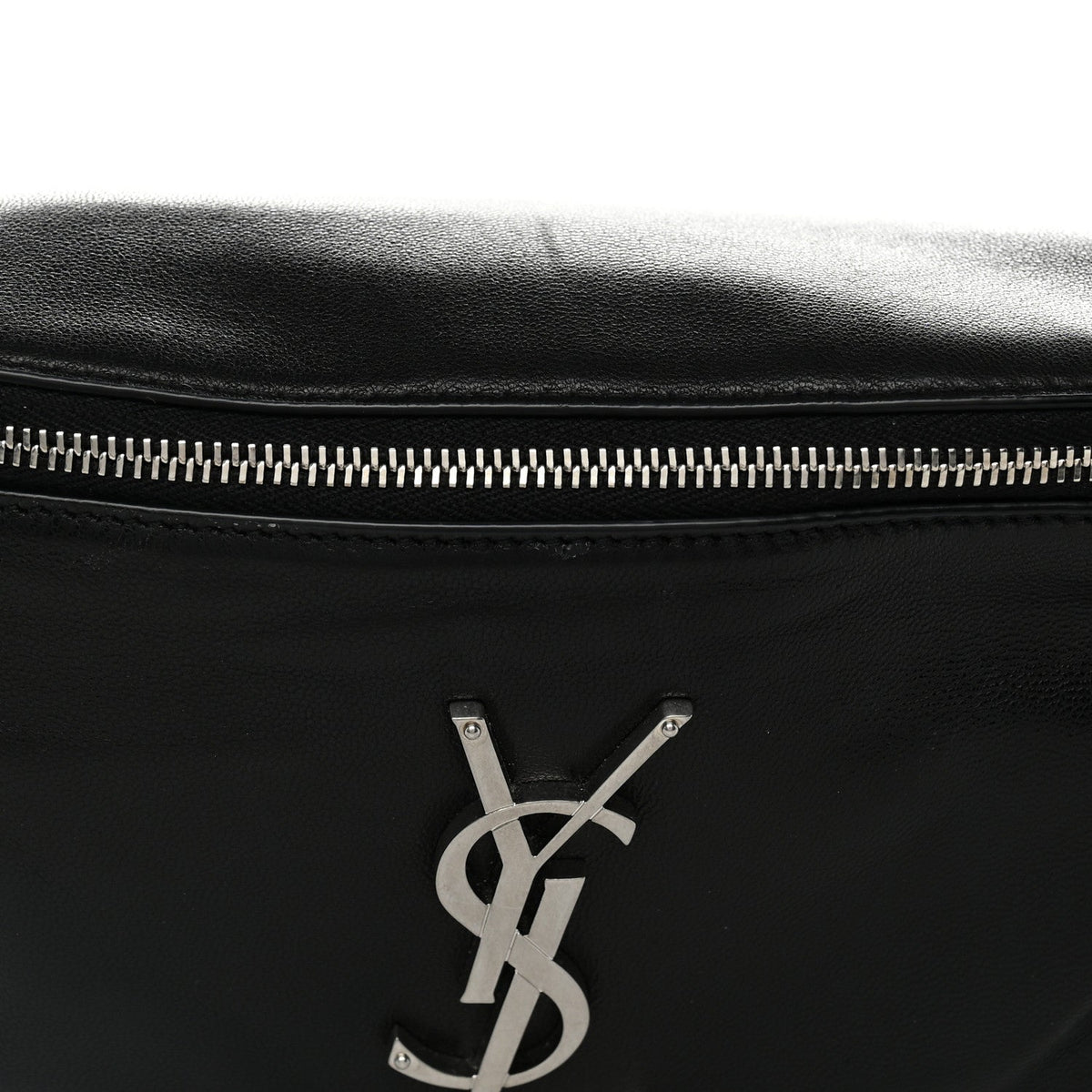 Lambskin Monogram Belt Bag Black